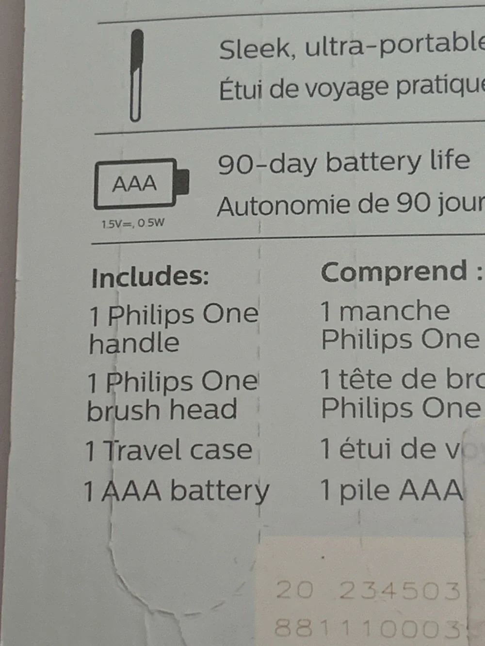 NWT Philips One by Sonicare Battery Toothbrush – Sealed